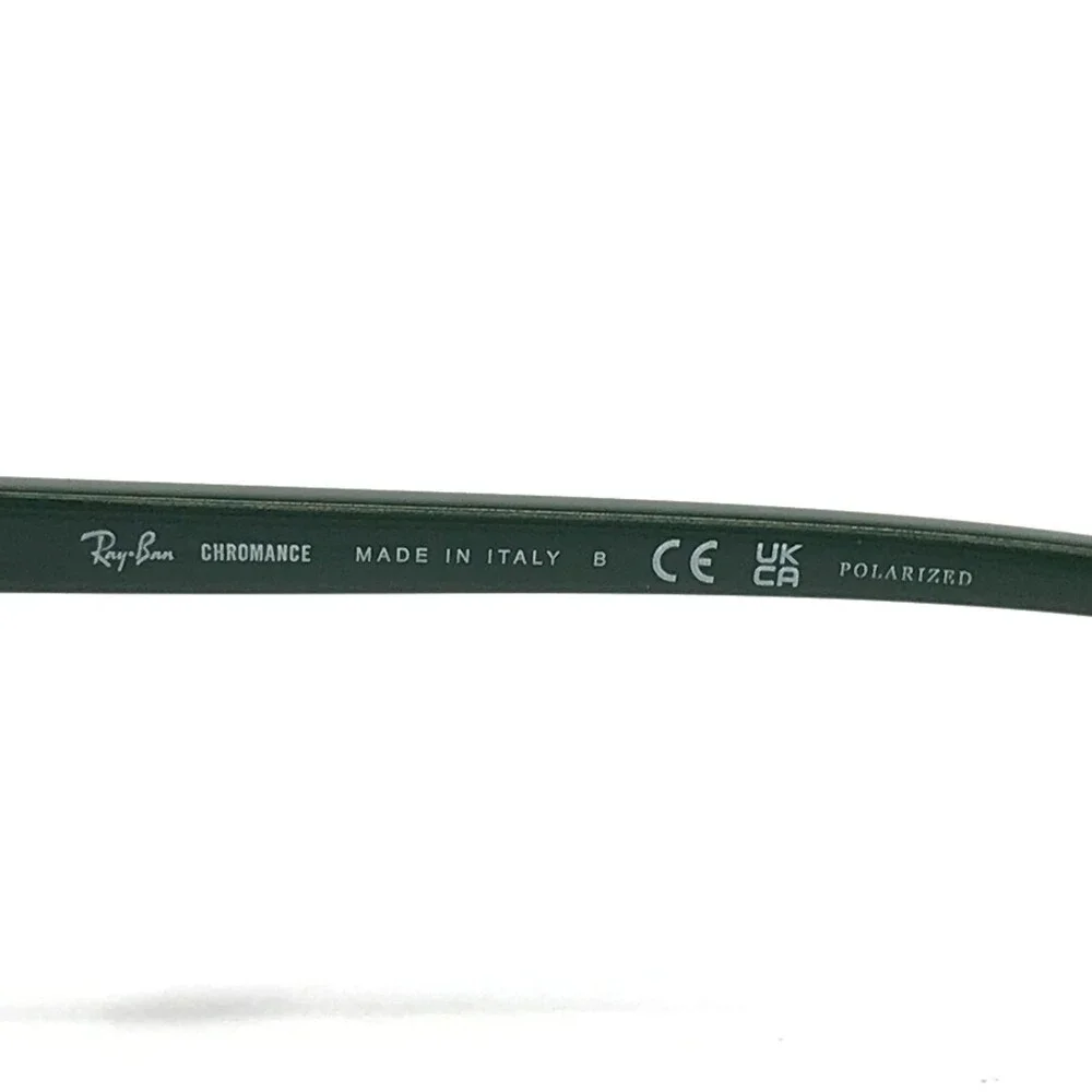 Ray-Ban Sunglasses RB4246 1368/G4 Green on Gold Frames w/ Green Chromance Lenses